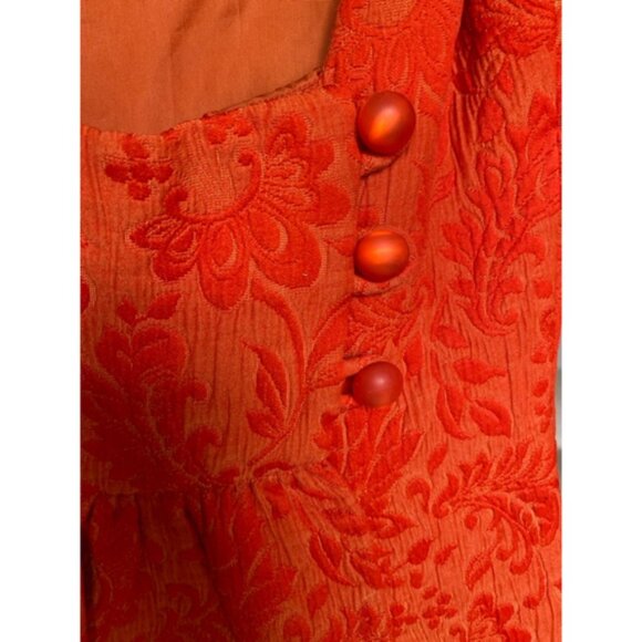 Anthropologie Mini Dress Boho Floral Summer Garden Party Wedding Spring - Picture 8 of 11